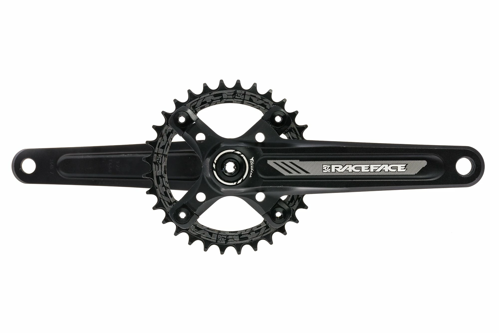 Race Face Turbine Crank Set 175mm 32T 64mm BCD Black 3 Race Face Turbine Crank Set 175mm 32T 64mm BCD Black