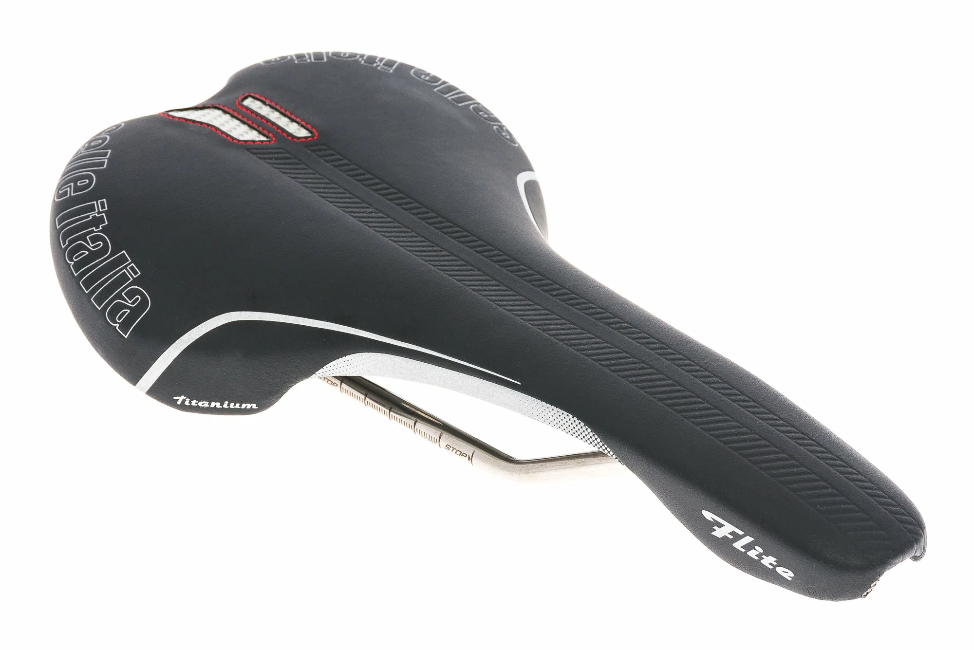 Selle Italia Flite L1 Saddle 145mm Titanium Rails Black 3 Selle Italia Flite L1 Saddle 145mm Titanium Rails Black