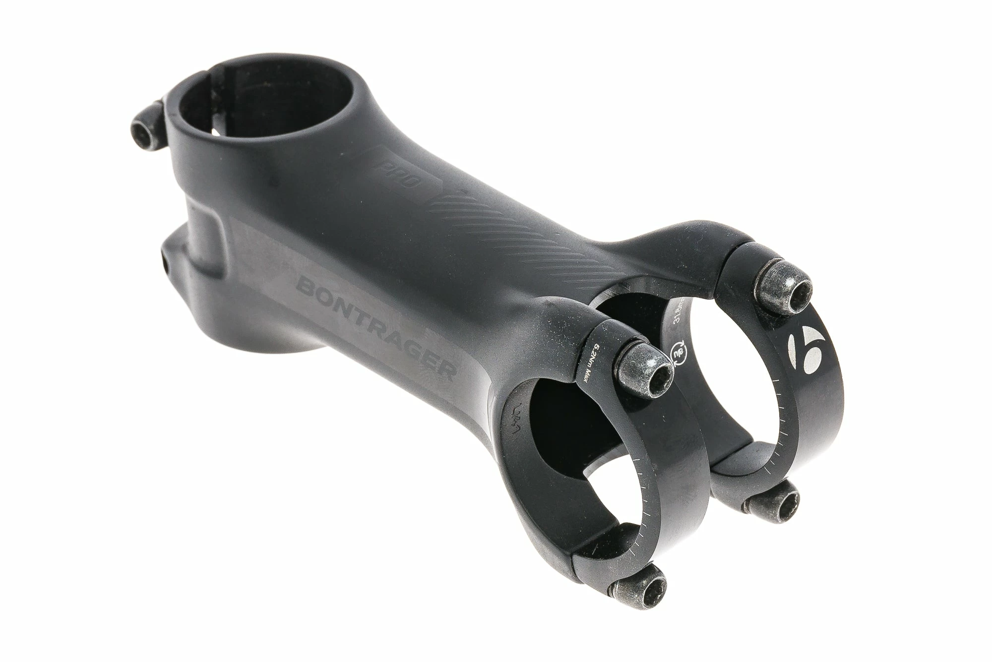 Bontrager Pro Aluminum Stem 31.8mm Clamp 90mm 7 Degree Black 3 Bontrager Pro Aluminum Stem 31.8mm Clamp 90mm 7 Degree Black
