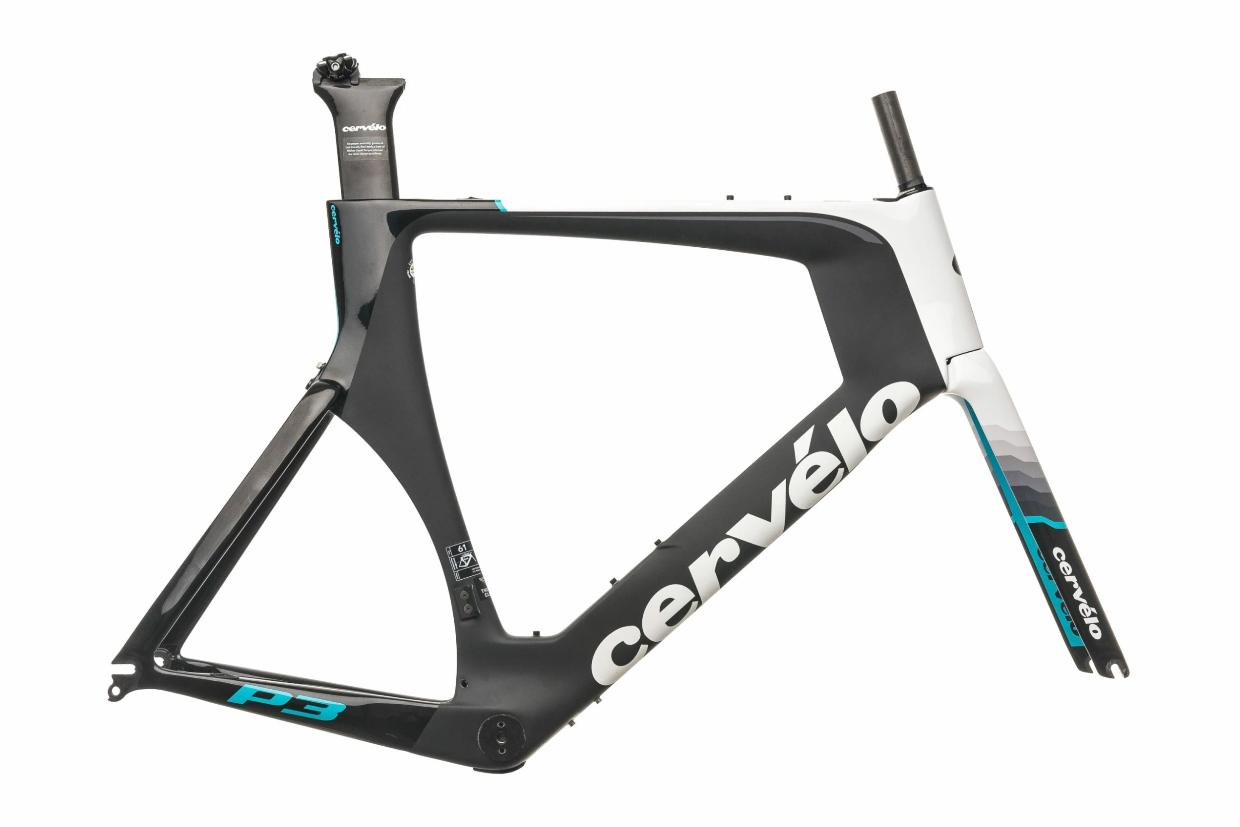 Cervelo P3 61cm Frameset - 2016 3 Cervelo P3 61cm Frameset - 2016
