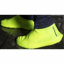 Couvre-Chaussures Tucano Urbano Footerine Jaune Fluo -Vente de vélos couvre chaussures tucano urbano footerine jaune fluo 2