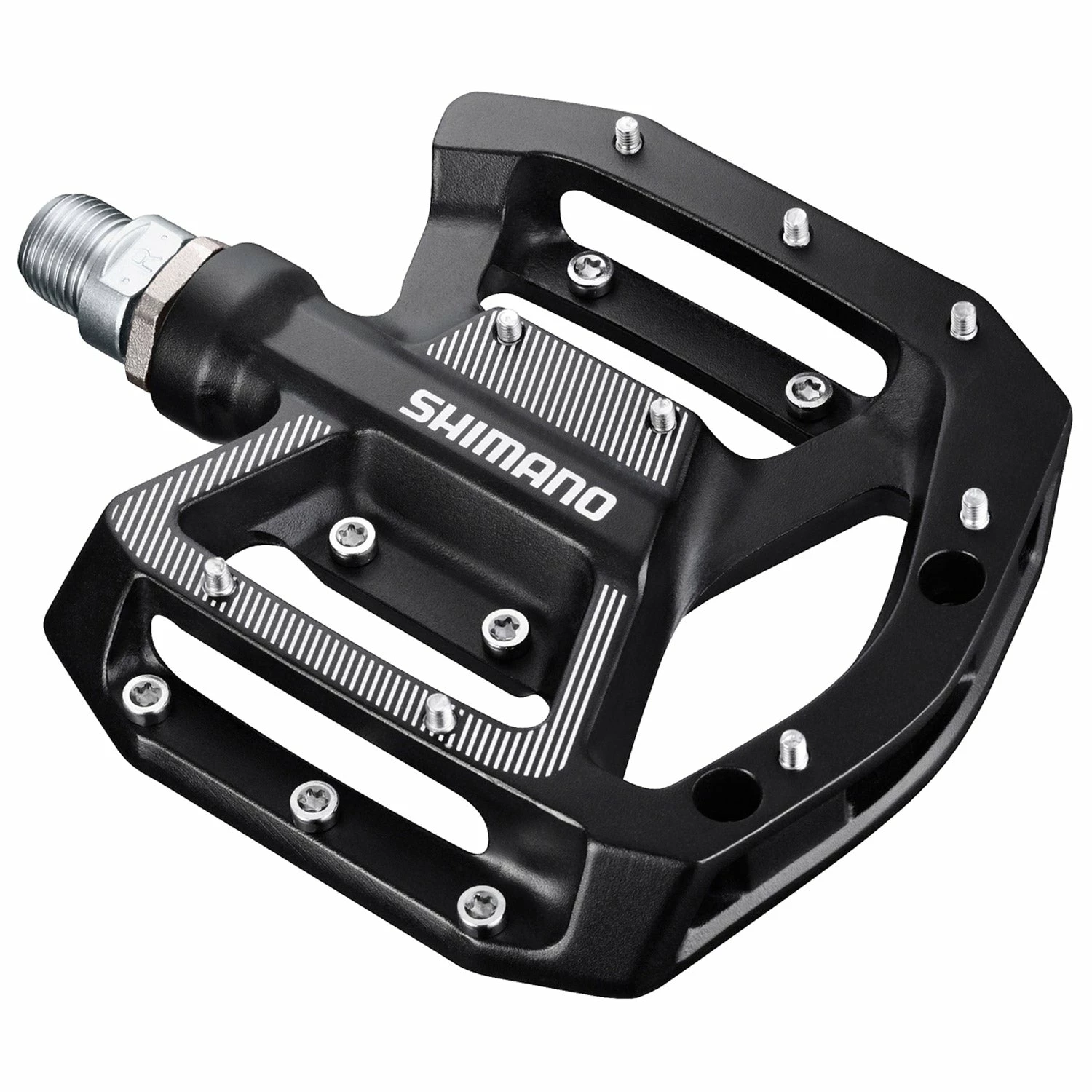 Pedali Shimano GR500 Flat - Nero 3 Pedali Shimano GR500 Flat - Nero