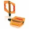 Pedali XLC PD-M16 Flat - Arancio -Vente de vélos xlc flat pedal blk 22 hr