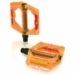 Pedali XLC PD-M16 Flat - Arancio