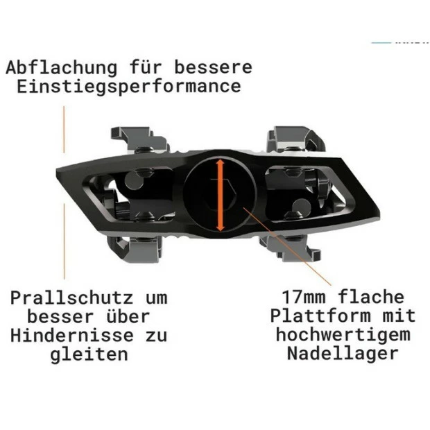 Pédales Automatiques Tatze Mc-Fly Axe Cr-Mo 6 Pédales Automatiques Tatze Mc-Fly Axe Cr-Mo – Image 4